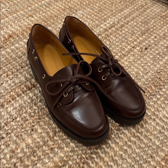 Sezane Brown Caroline Loafers - Picture 1 of 6